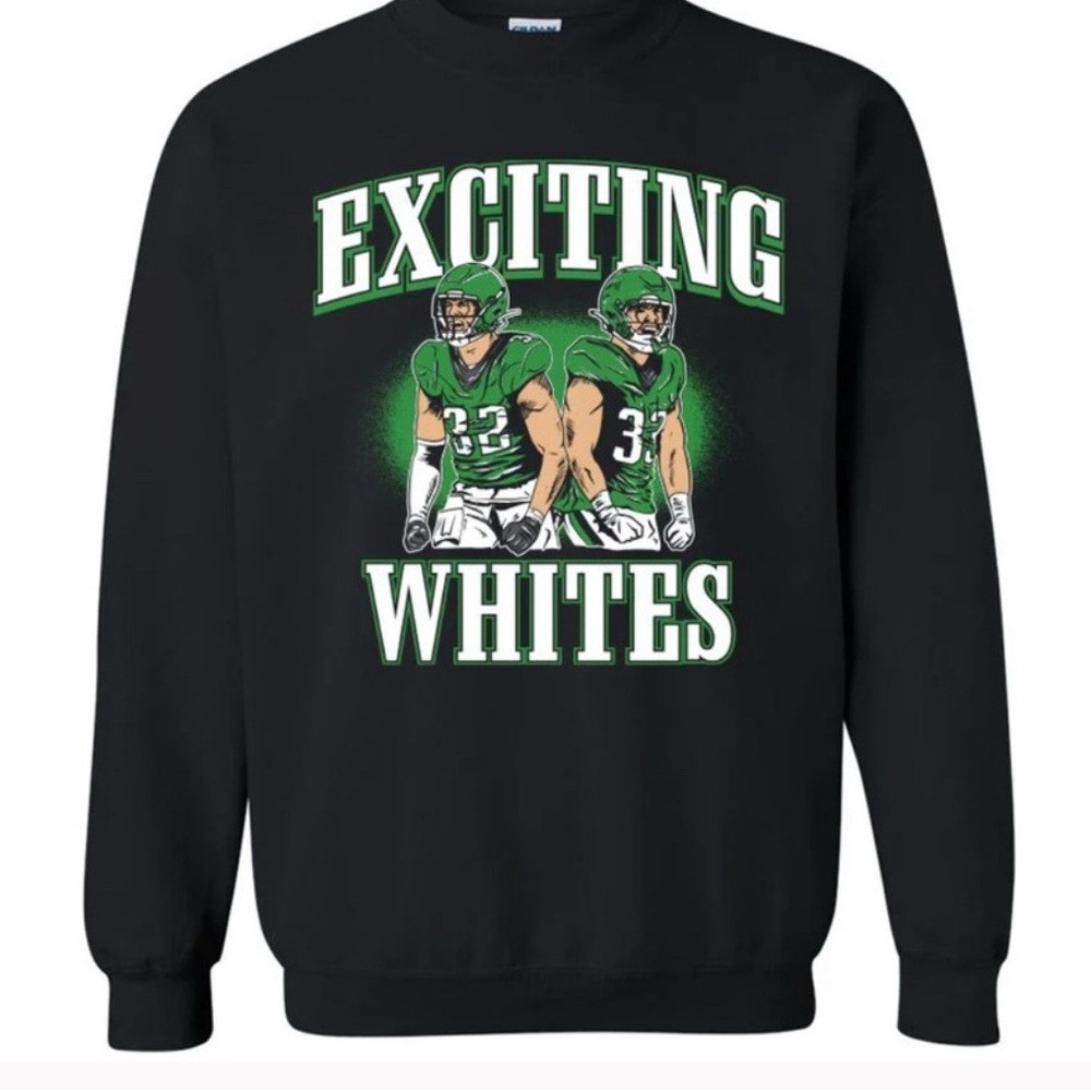Philadelphia Eagles Exciting Whites Barstool Men's Sweatshirt